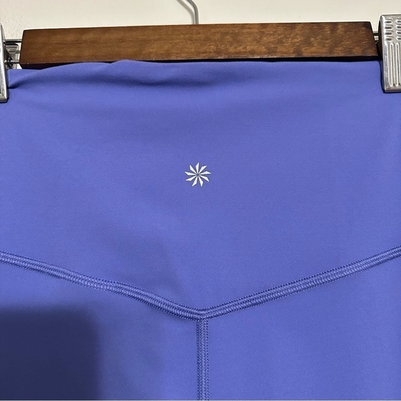 Athleta Elation Wide Crop Pant in Lavender/Adonis Blue Size Small NWT - Picture 7 of 9